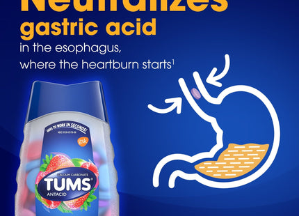 TUMS Extra Strength Assorted Berries Antacid Chewable Tablets 8ct - Health Care > Vitamins & Lifestyle Supplements