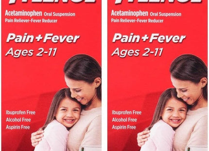 Tylenol Childrens Pain & Fever Oral Suspension Cherry Blast Flavor 4oz (2 Pack) - Health Care > Over-the-Counter