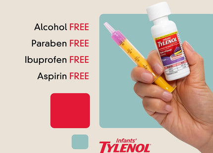 Tylenol Childrens Pain & Fever Oral Suspension Cherry Blast Flavor 4oz (2 Pack) - Health Care > Over-the-Counter