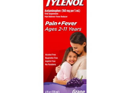 tylenol children’s cough syrup grape flavor