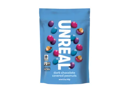 a bag of unea chocolate covered with candy