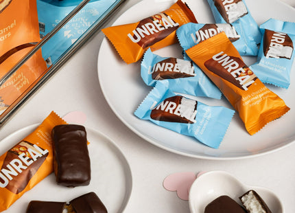 Unreal Dark Chocolate Caramel Peanut Nougat Bar Non-gmo Candy 3.4oz - Food & Beverages > Sweets Assortments