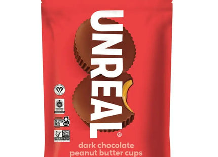 Unreal Dark Chocolate Peanut Butter Cups 4.2 oz