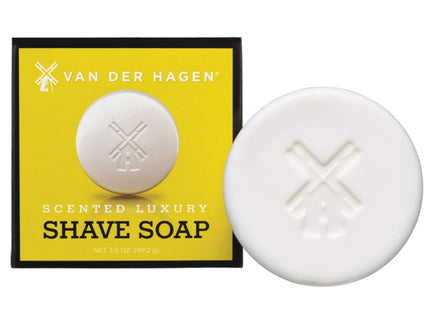 Van Der Hagen Scented Luxury Soften Cocoa Butter Shave Soap 3.5oz (4 Pack) - Personal Care > Shaving & Grooming Creams