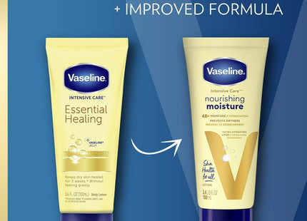 Vaseline Intensive Care Essential Healing Lotion 3.4oz (12 Pack) - Personal > Skin & Moisturizer