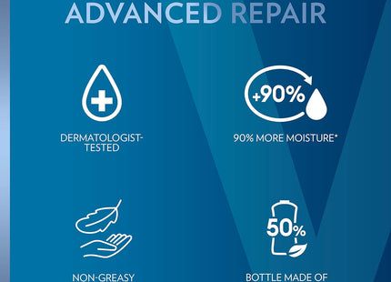 Vaseline Intensive Care Advanced Repair Moisture Lotion Unscented 20.3oz (24 Pack) - Personal > Skin & Moisturizer