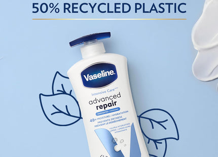 Vaseline Intensive Care Advanced Repair Moisture Lotion Unscented 20.3oz (24 Pack) - Personal > Skin & Moisturizer