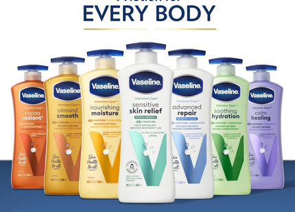 Vaseline Intensive Care Advanced Repair Moisture Lotion Unscented 20.3oz (24 Pack) - Personal > Skin & Moisturizer