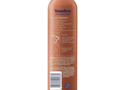 vaseine cocoa tanning spray