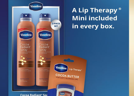 Vaseline Intensive Care Radiant Spray Moisturizer Cocoa Butter 6.5oz - Personal > Skin Lotion &