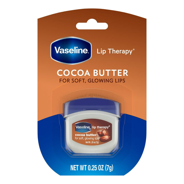 Vaseline Lip Balm Anti-cracking Moisturizing Cocoa Butter 0.25oz (3 Pack) - Personal Care > Skin Balms & Treatments