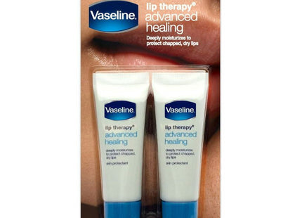 Vaseline Lip Therapy Advanced Healing Moisturiser Balm 0.35oz (2 Pack) - Personal Care > Skin Balms & Treatments