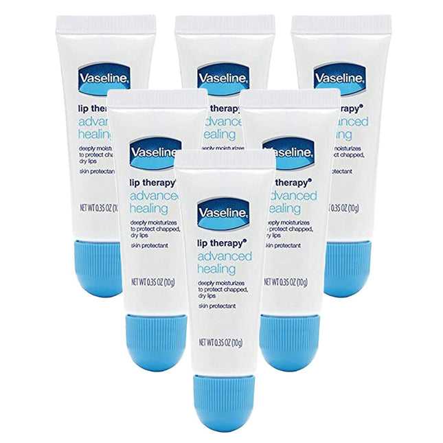 Vaseline Lip Therapy Advanced Healing Moisturiser Balm 0.35oz (6 Pack) - Personal Care > Skin Balms & Treatments