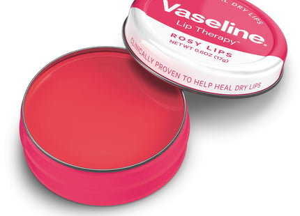 Vaseline Lip Therapy Rosy Lips Balm Original Tin 0.6oz (12 Pack) - Personal Care > Skin Balms & Treatments