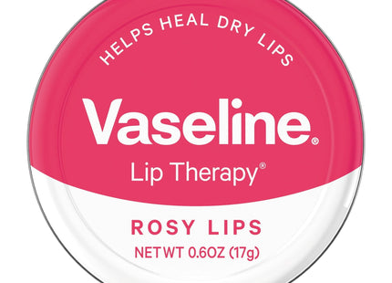 Vaseline Lip Therapy Rosy Lips Balm Original Tin 0.6oz (12 Pack) - Personal Care > Skin Balms & Treatments