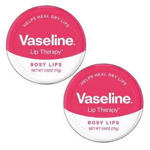 Vaseline Lip Therapy Rosy Lips Balm Original Tin 0.6oz (2 Pack) - Personal Care > Skin Balms & Treatments