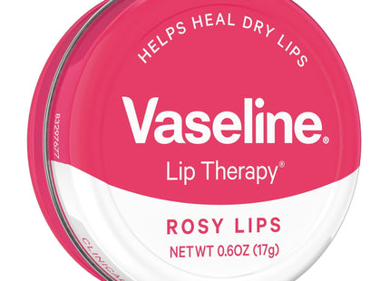 Vaseline Lip Therapy Rosy Lips Balm Original Tin 0.6oz (2 Pack) - Personal Care > Skin Balms & Treatments