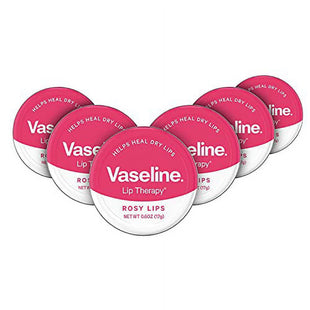 Vaseline Lip Therapy Rosy Lips Balm Original Tin 0.6oz (6 Pack) - Personal Care > Skin Balms & Treatments