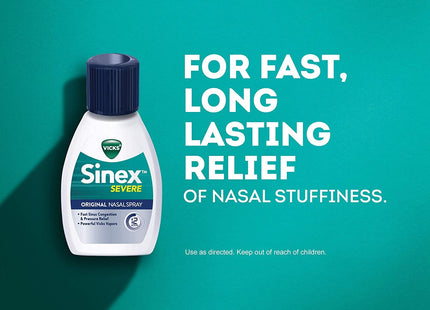 Vicks Sinex 12Hour Decongestant Cold & Allergy Sinus Nasal Spray 0.5oz (12 Pack) - Health Care > Over-the-Counter