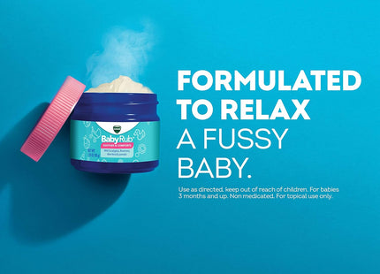 Vicks BabyRub Non-Medicated Soothing Chest Rub Ointment 1.76oz (2 Pack) - Health Care > Over-the-Counter Medication