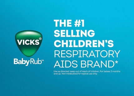 Vicks BabyRub Non-Medicated Soothing Chest Rub Ointment 1.76oz (2 Pack) - Health Care > Over-the-Counter Medication
