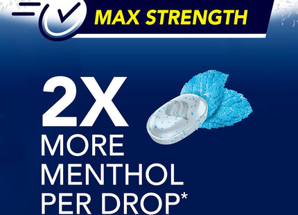 Vicks Vapocool Severe Medicated Throat Drops Menthol Winterfrost 18ct (8 Pack) - Health Care > Coughing & Sore Throats