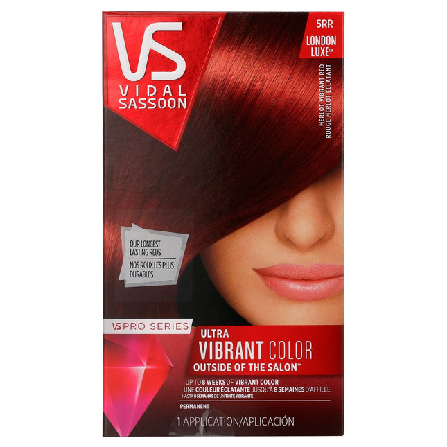 Vidal Sassoon Pro Series Permanent HairColor Dye Ultra Vibrant 5RR Merlot (2 Pack) - Personal Care > Hair & Styling