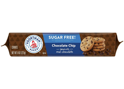 Voortman Sugar Free Chocolate Chip Crispy Crunchy Cookies 8oz (6 Pack) - Food & Beverages > Sweets Biscuits