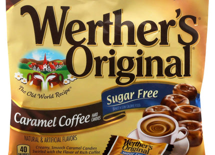 Werther’s Original Hard Sugar Free Caramel Coffee Candies 2.75oz (12 Pack) - Food & Beverages > Sweets Chocolate