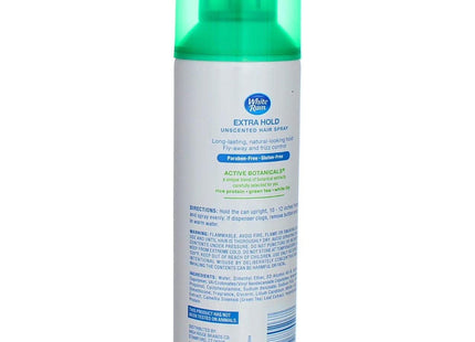White Rain Advanced Extra Hold HairSpray Aerosol Unscented 7oz (7 Pack) - Personal Care > Hair & Styling Products