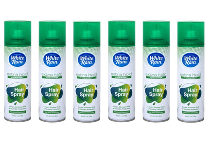 White Rain Advanced Extra Hold HairSpray Aerosol Unscented 7oz (7 Pack) - Personal Care > Hair & Styling Products