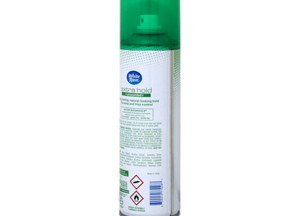 White Rain Advanced Extra Hold HairSpray Aerosol Unscented 7oz (7 Pack) - Personal Care > Hair & Styling Products