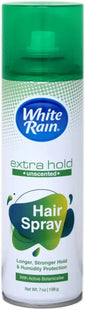 white kri extra hold spray