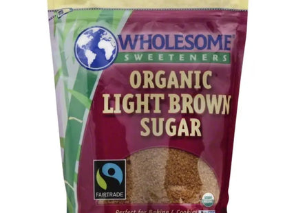 wholesome organic light brown sugar