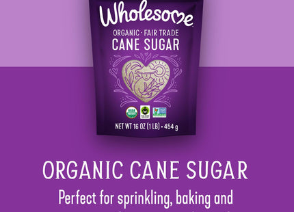 Wholesome Organic Powdered Confectioners Sugar 16oz (12 Pack) - Food & Beverages > Sweeteners Substitutes