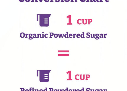 Wholesome Organic Powdered Confectioners Sugar 16oz (2 Pack) - Food & Beverages > Sweeteners Substitutes