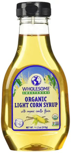 a bottle of light syrup