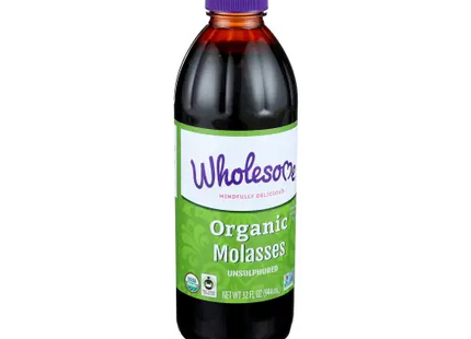 wholesome organic molassses, unswapped, 32 fl oz