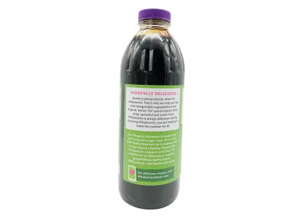 a bottle of black juice