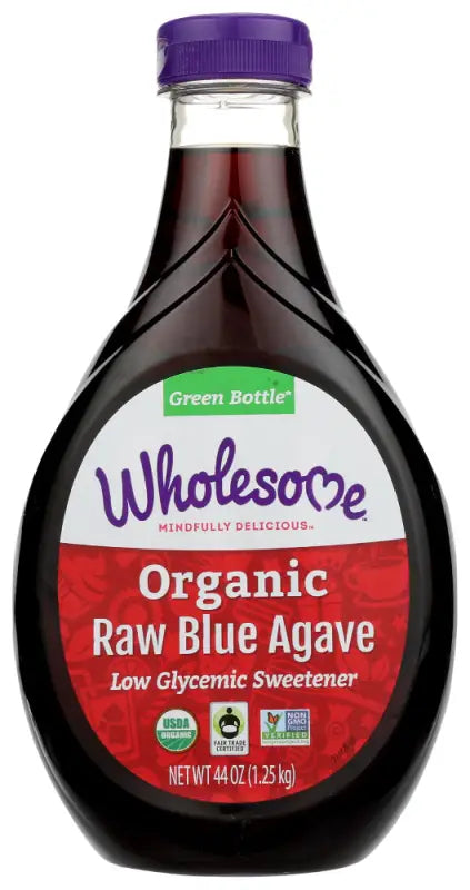 wholesome organic raw blue agave syrup
