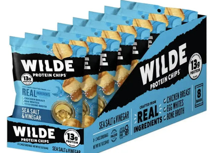 Wilde Protein Chips Sea Salt & Vinegar 1.34 Ounce