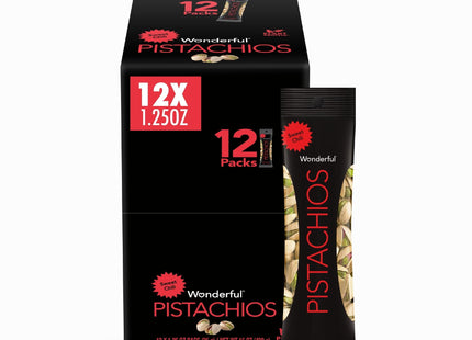 Wonderful Pistachios Pistachio Sweet Chili 1.25oz (6 Pack) - Food & Beverages > Snacks Nuts Seeds Mixes