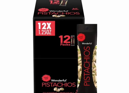 a box of 12x25g pistachios with a box of 12x25g pistachios