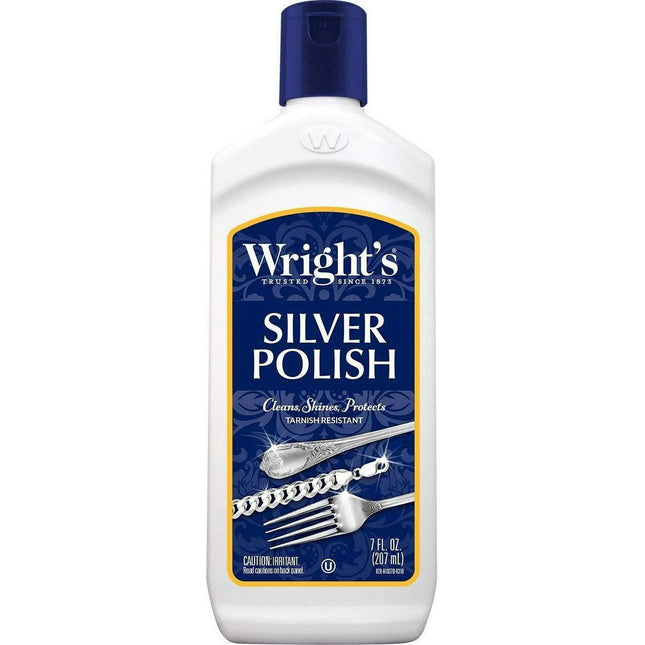 Wright’s Silver Cleaner And Polish Use On Jewelry Antique 7oz (3 Pack) - Household Supplies > Cleaning Products