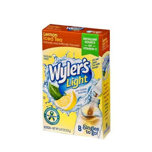 Wyler’s Light Drink Mix Singles Lemon Iced Sugar Free 8-ct box