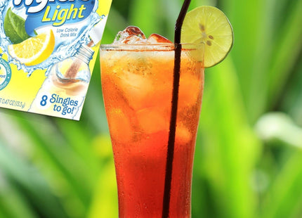 Wyler’s Light Drink Mix Singles Lemon Iced Sugar Free 8ct (12 Pack) - Food & Beverages > Non-Alcoholic Drinks Infusions