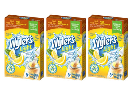 Wyler’s Light Drink Mix Singles Lemon Iced Sugar Free 8ct (12 Pack) - Food & Beverages > Non-Alcoholic Drinks Infusions