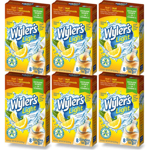 Wyler’s Light Drink Mix Singles Lemon Iced Sugar Free 8ct (6 Pack) - Food & Beverages > Non-Alcoholic Drinks Infusions