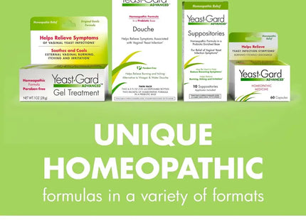 Yeast Gard Advanced - Homeopath Gel 1 Oz