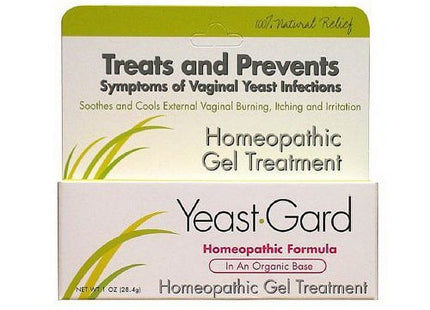YeastGard Homeopathic Gel TreatmentYeast Infection Symptom Relief 1oz (4 Pack) - Health Care > Feminine Vaginal Yeast